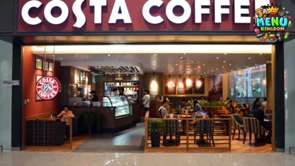 Costa Coffee Menu Prices in the UK