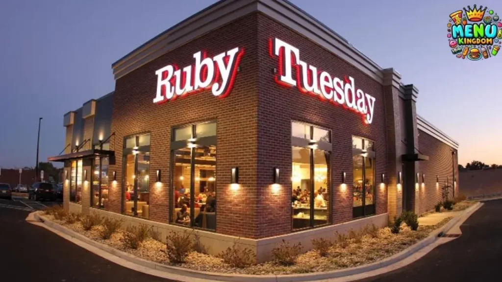 Ruby Tuesday Menu