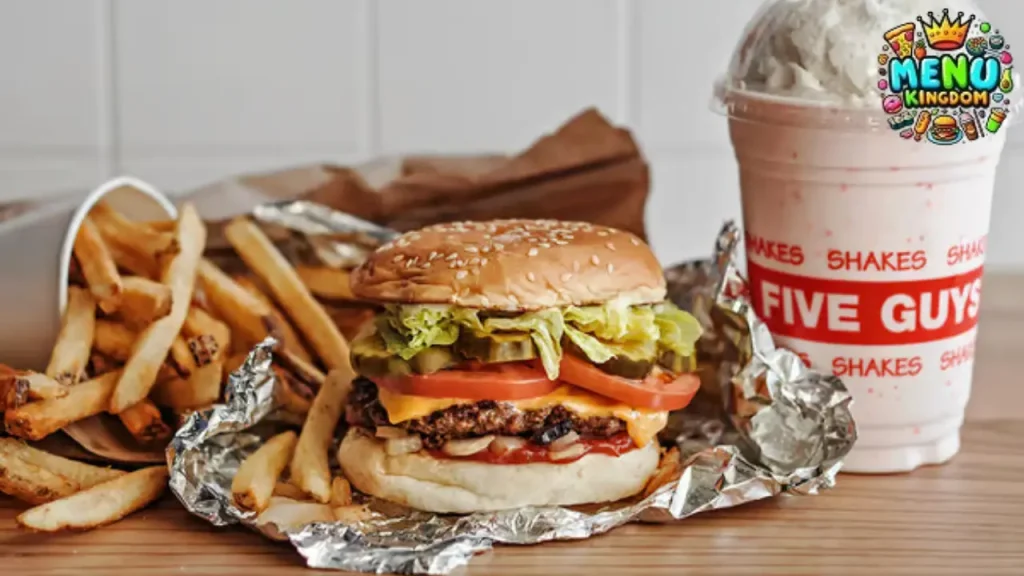 Five Guys Menu Prices in USA