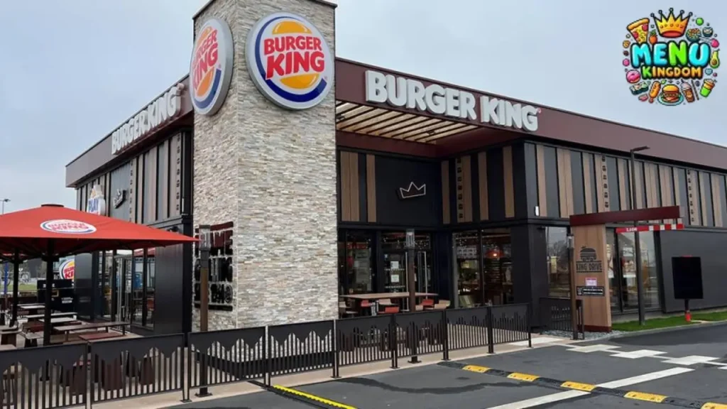 Burger King Menu Prices in UK