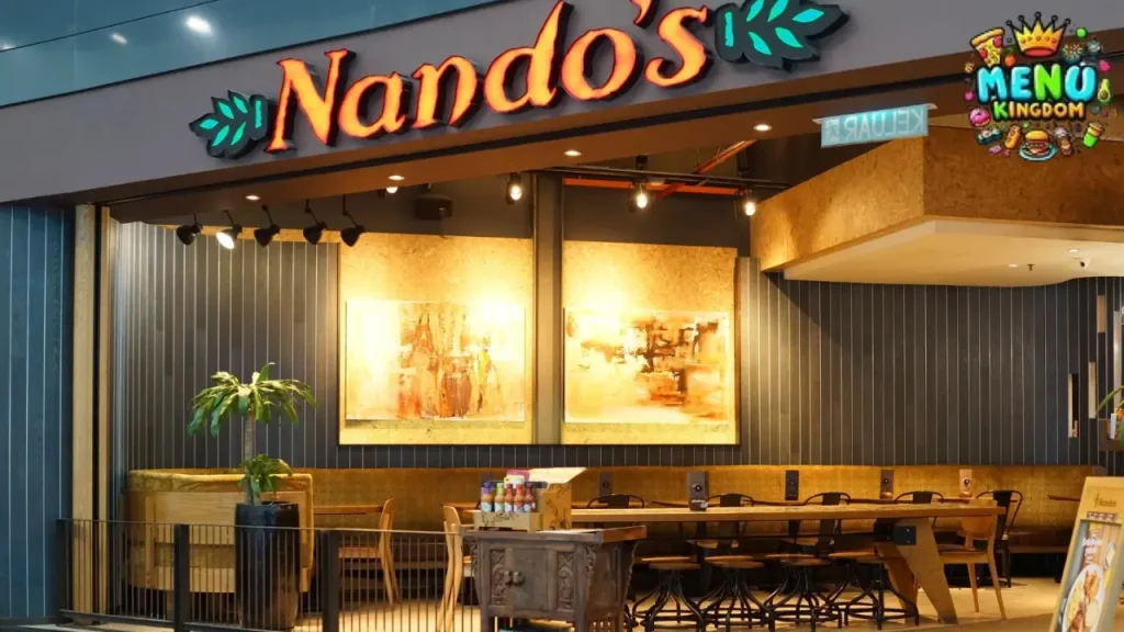 Nando's Menu Prices in the UK