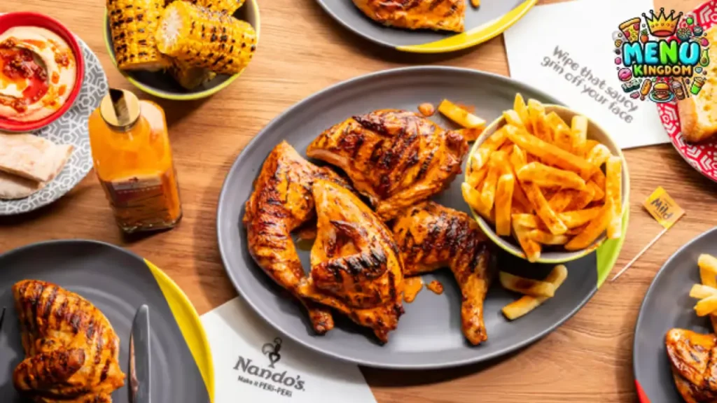 Nando's Menu Prices in the UK