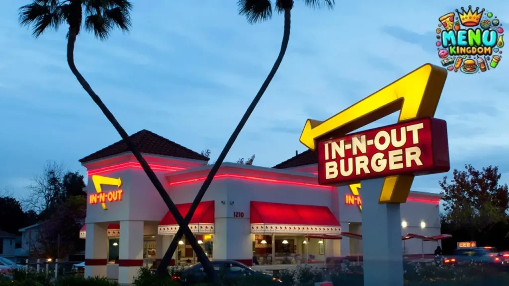 In-N-Out Burger Menu