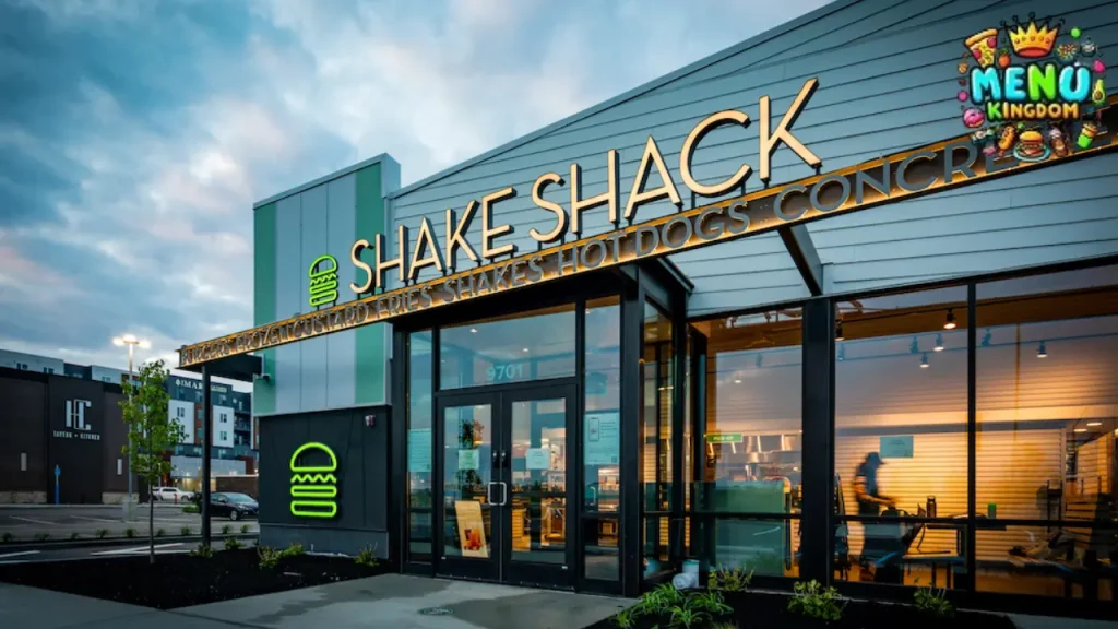 Shake Shack Menu